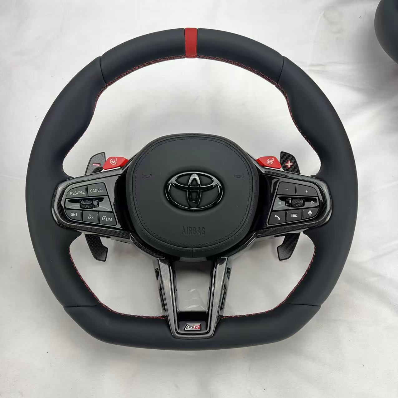 Napa Leather (Red Stripe)