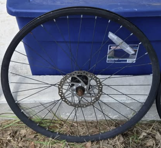 26-inch Bicycle Front Wheel with Disc Brake
