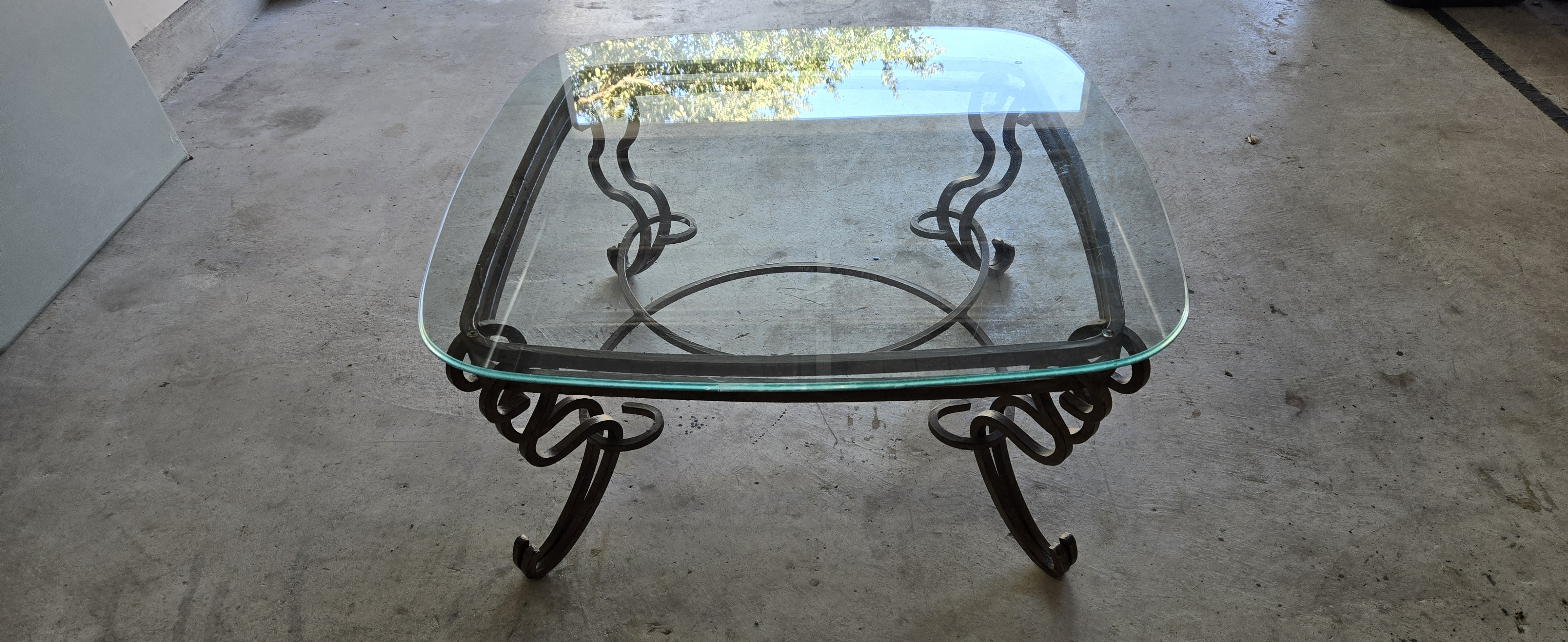 Glass Top Coffee Table