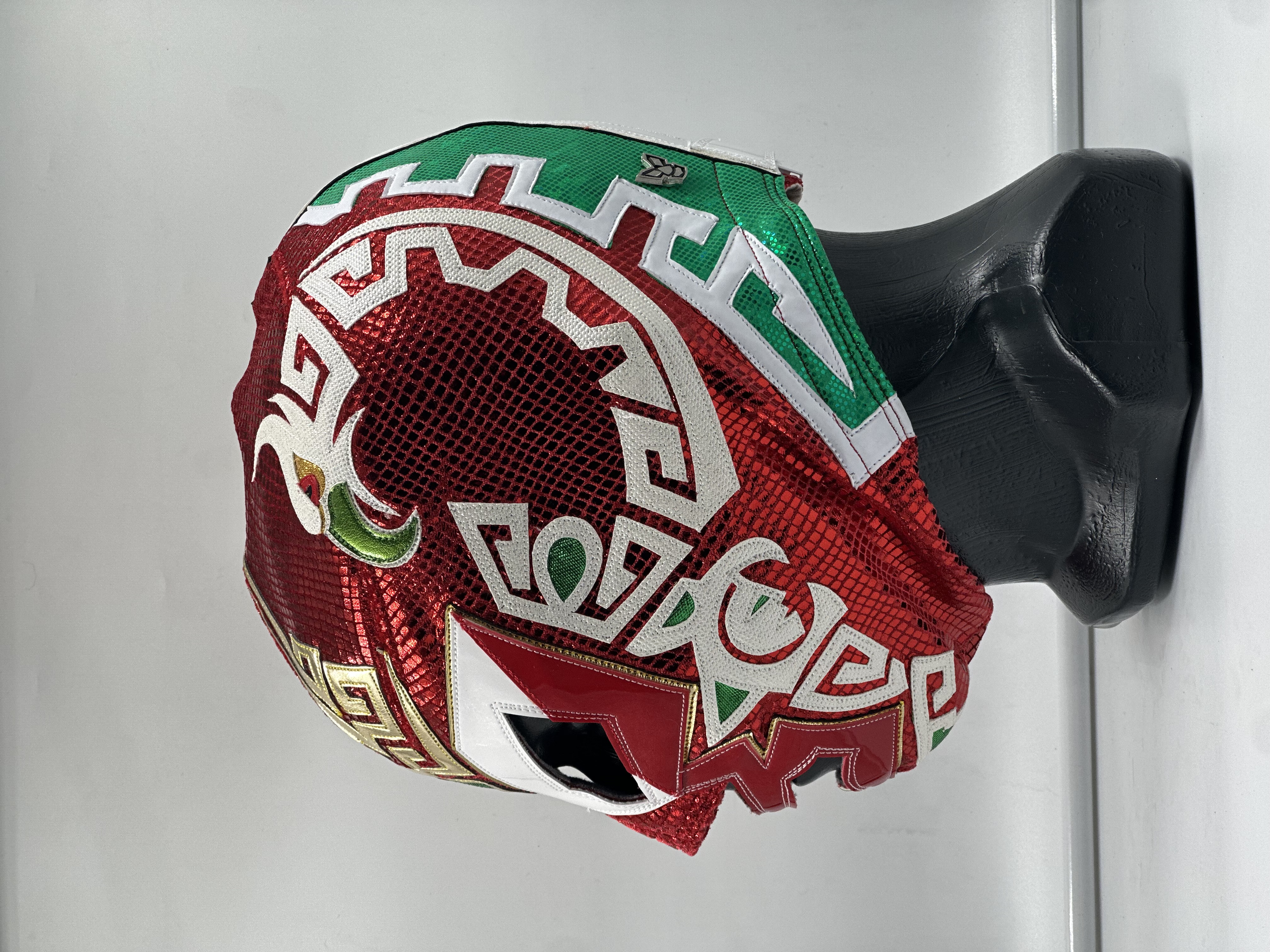 MÁSCARA PROFESIONAL AGUILA ROJA/TRICOLOR