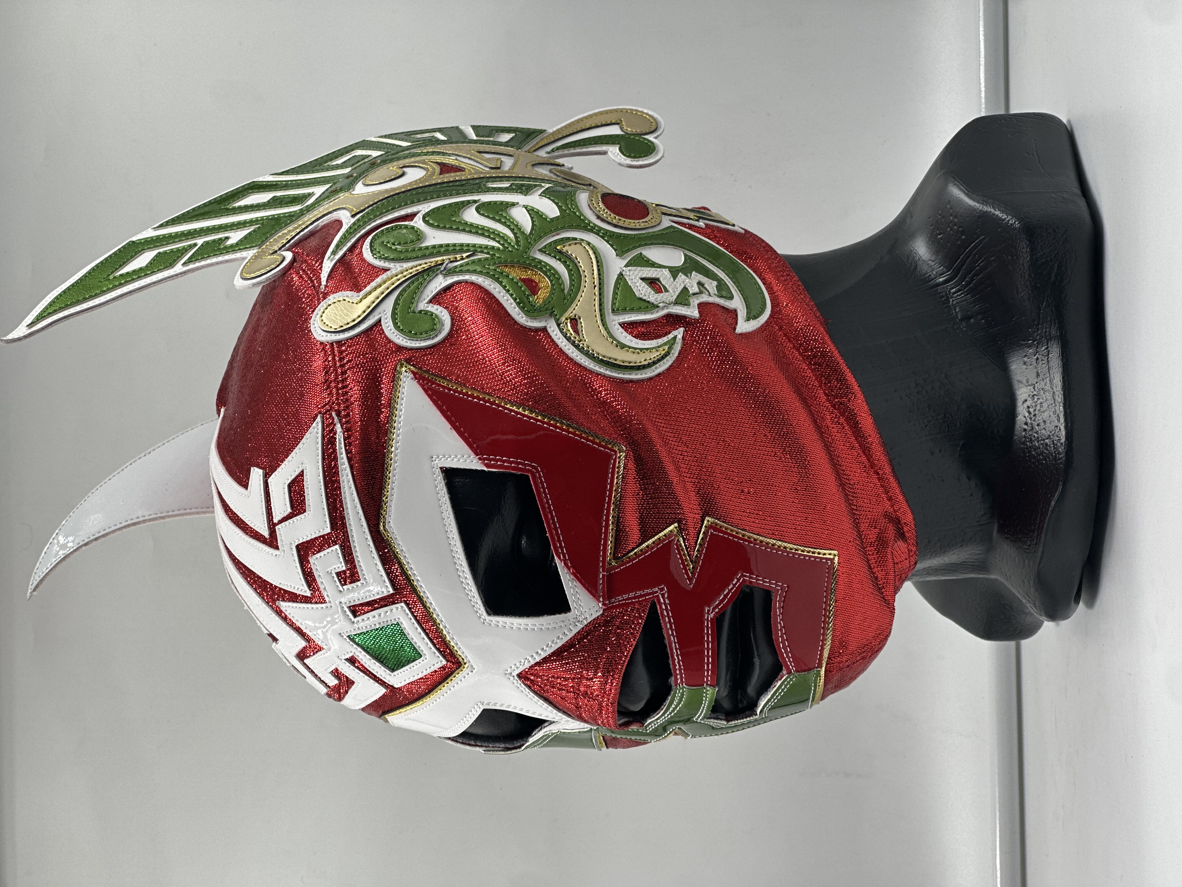 MÁSCARA PROFESIONAL EDICIÓN TRIPLEMANIA XXXIII ROJA/TRICOLOR