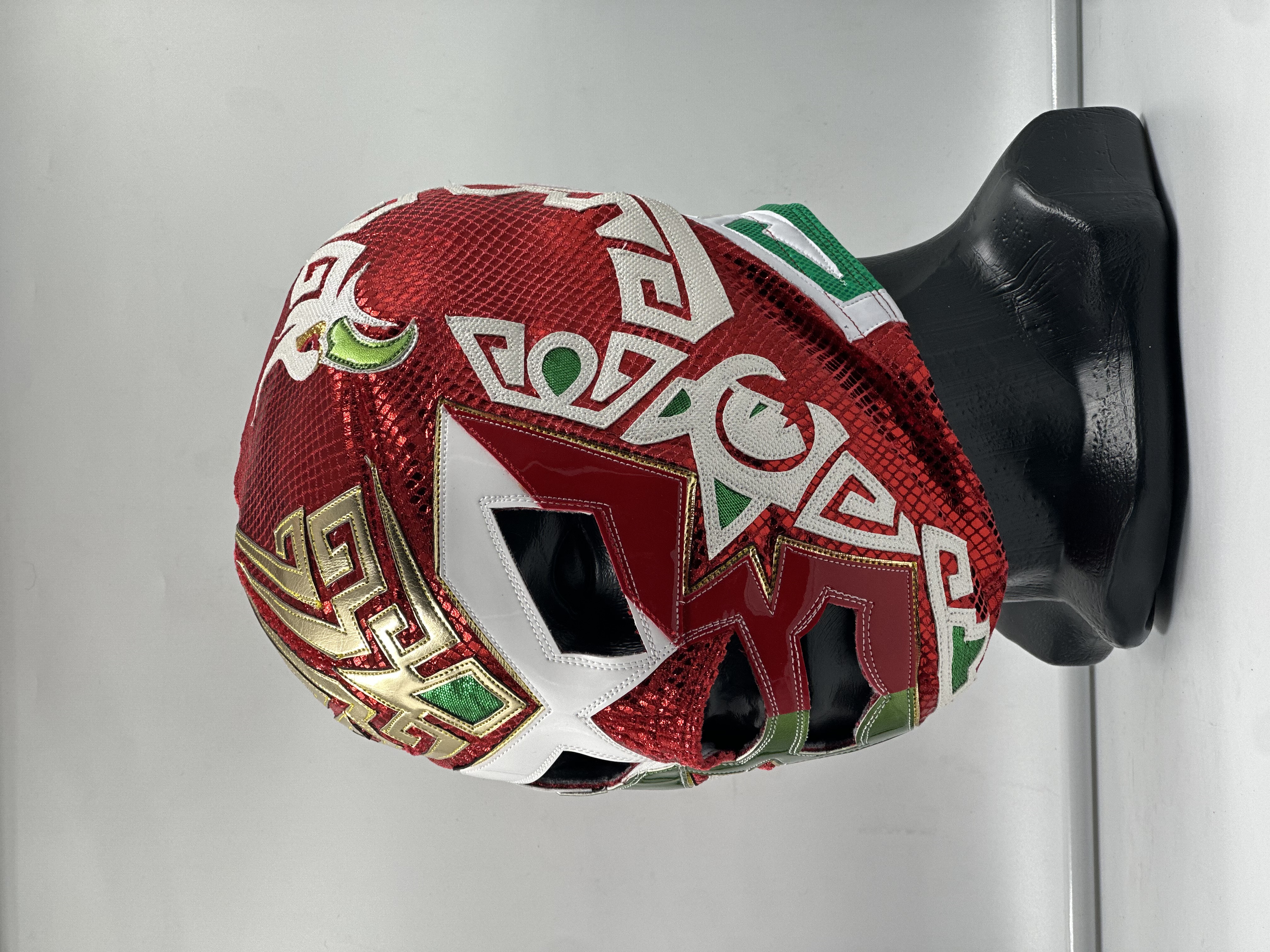 MÁSCARA PROFESIONAL AGUILA ROJA/TRICOLOR
