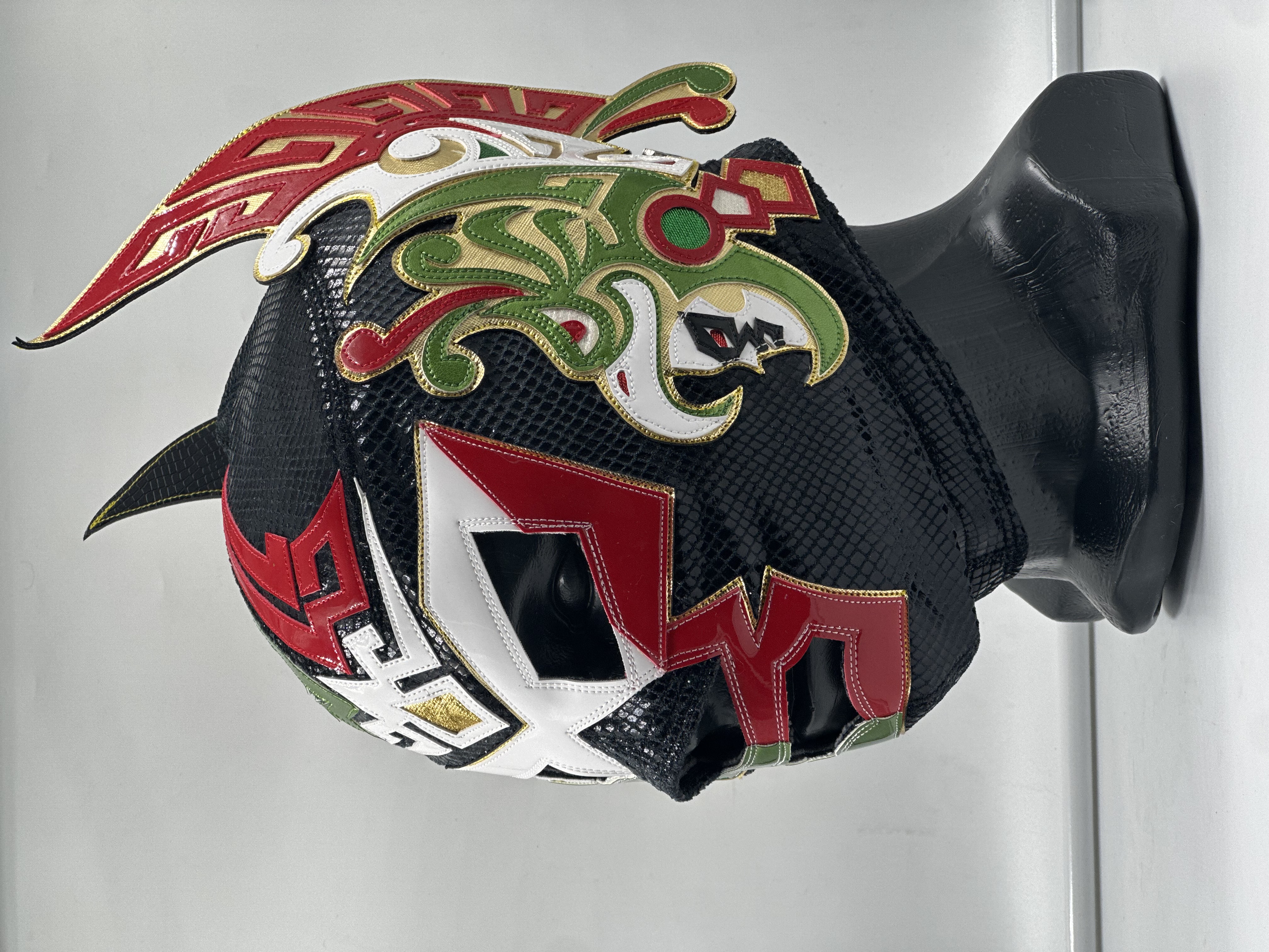 MÁSCARA PROFESIONAL EDICIÓN TRIPLEMANIA XXXIII NEGRO/TRICOLOR