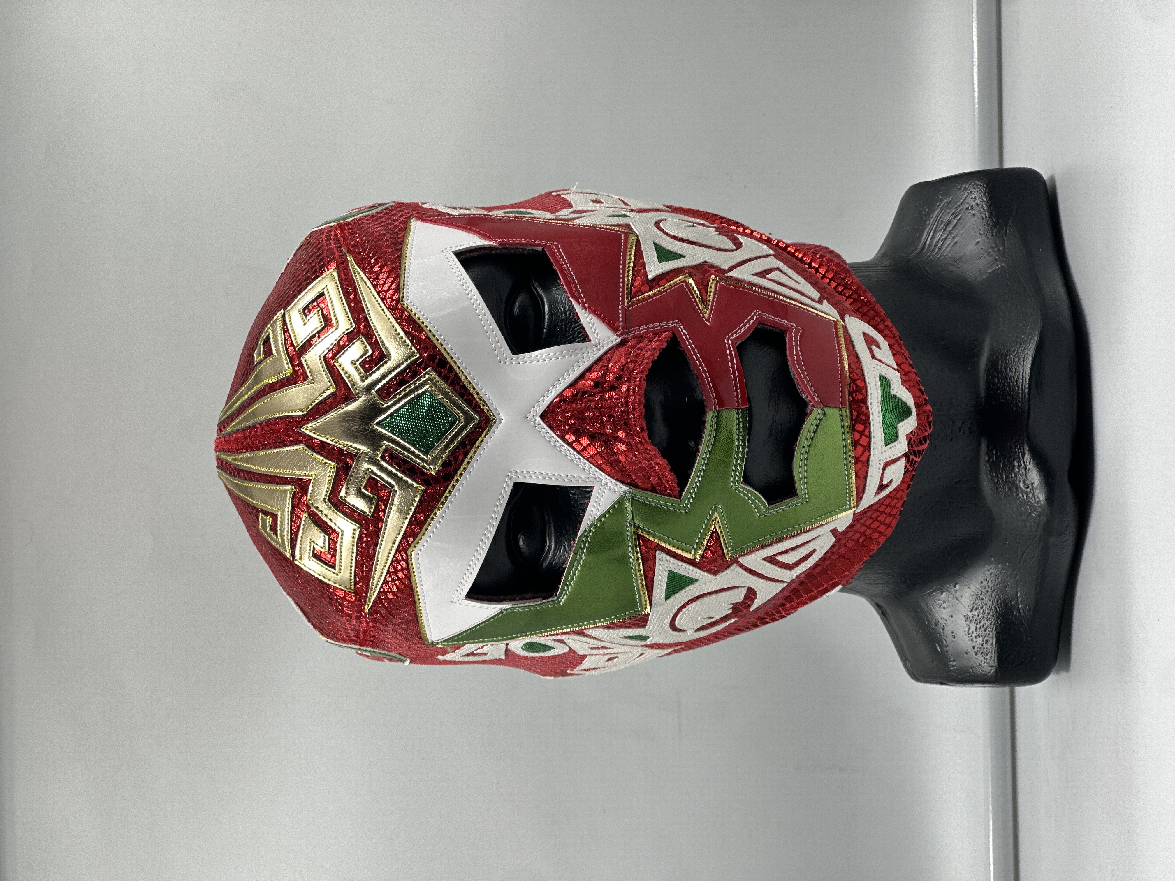 MÁSCARA PROFESIONAL AGUILA ROJA/TRICOLOR