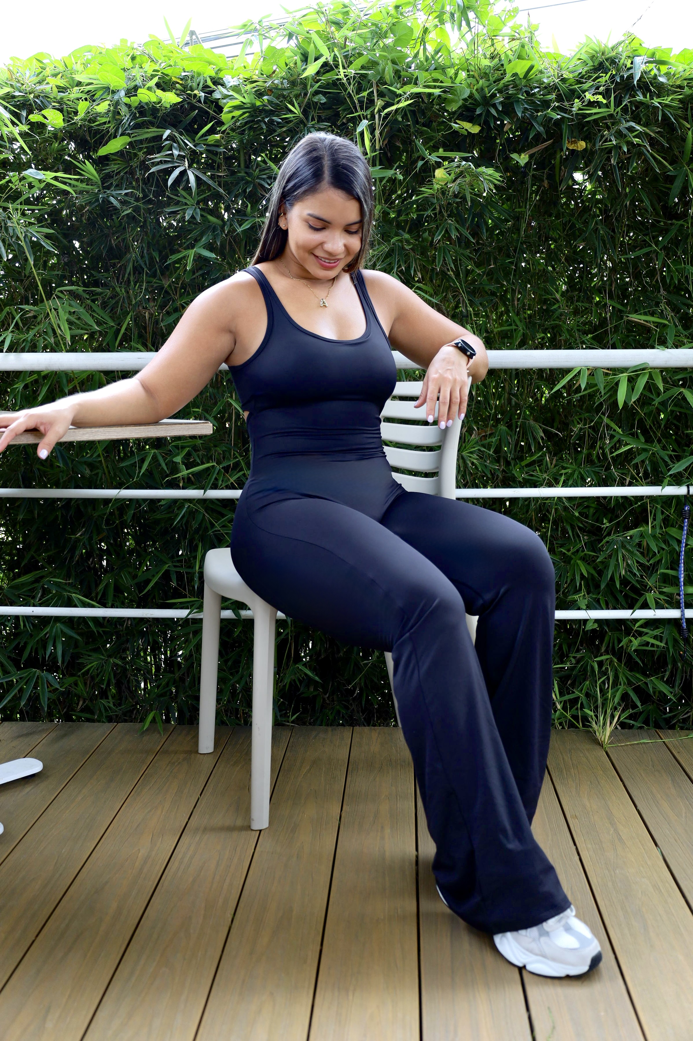 Enterizo Vanta-Negro 