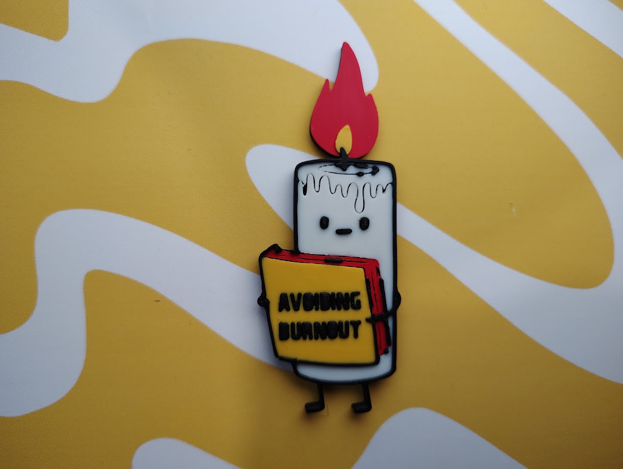 Avoiding Burnout Candle