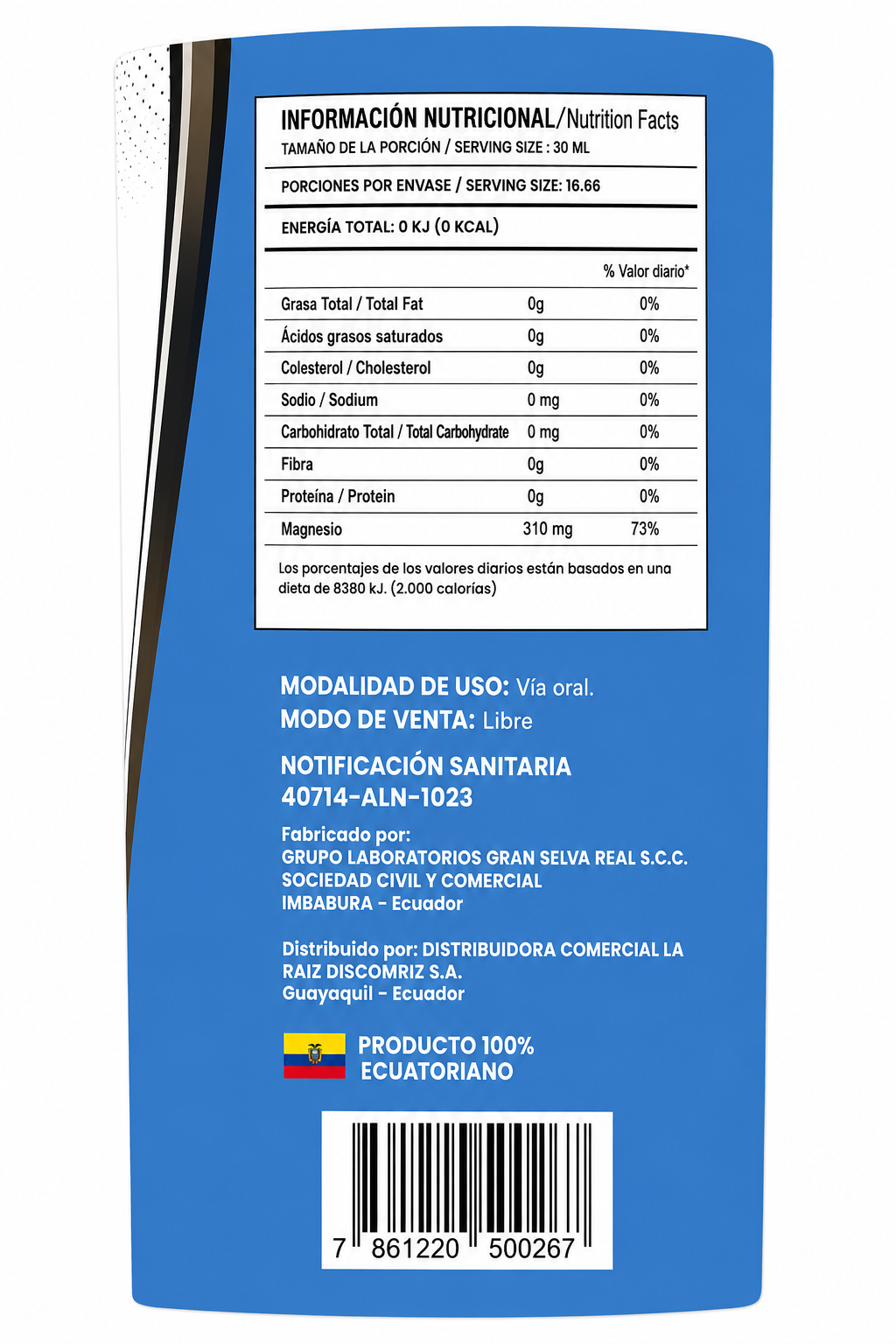 CITRATO DE MAGNESIO LIMON