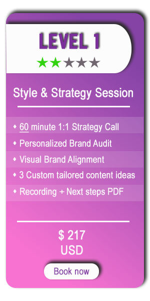 LEVEL 1: The Style & Strategy Session