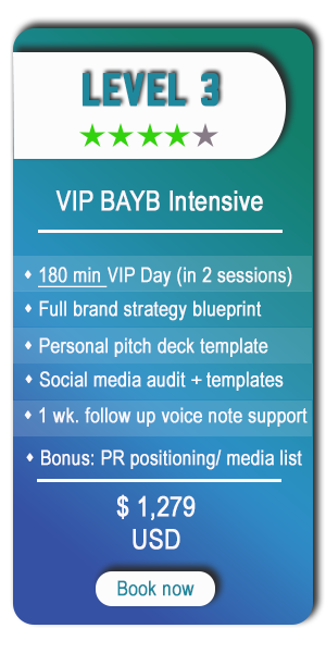 LEVEL 3: The VIP BAYB Intensive