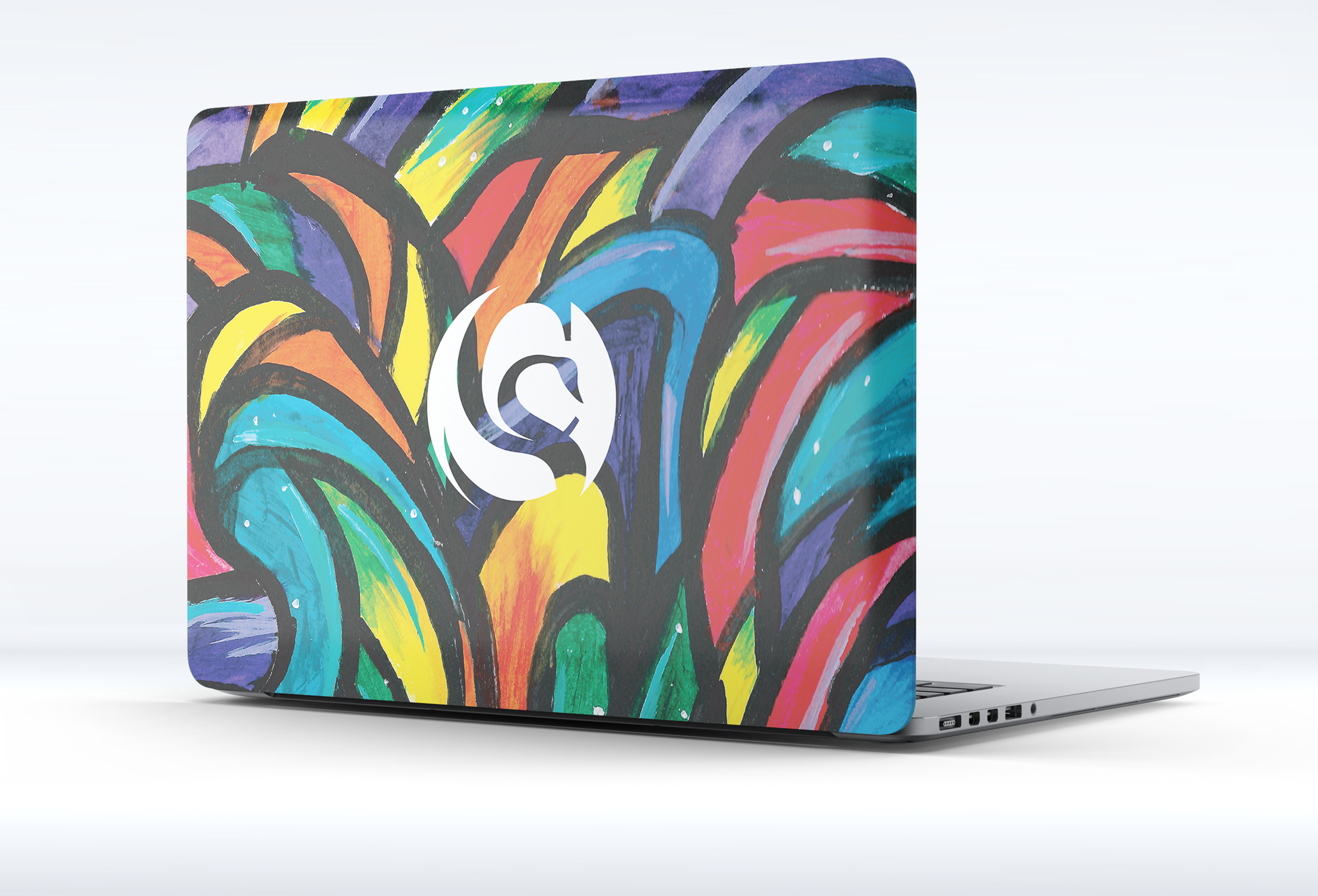 Colorful Abstract Laptop Skin
