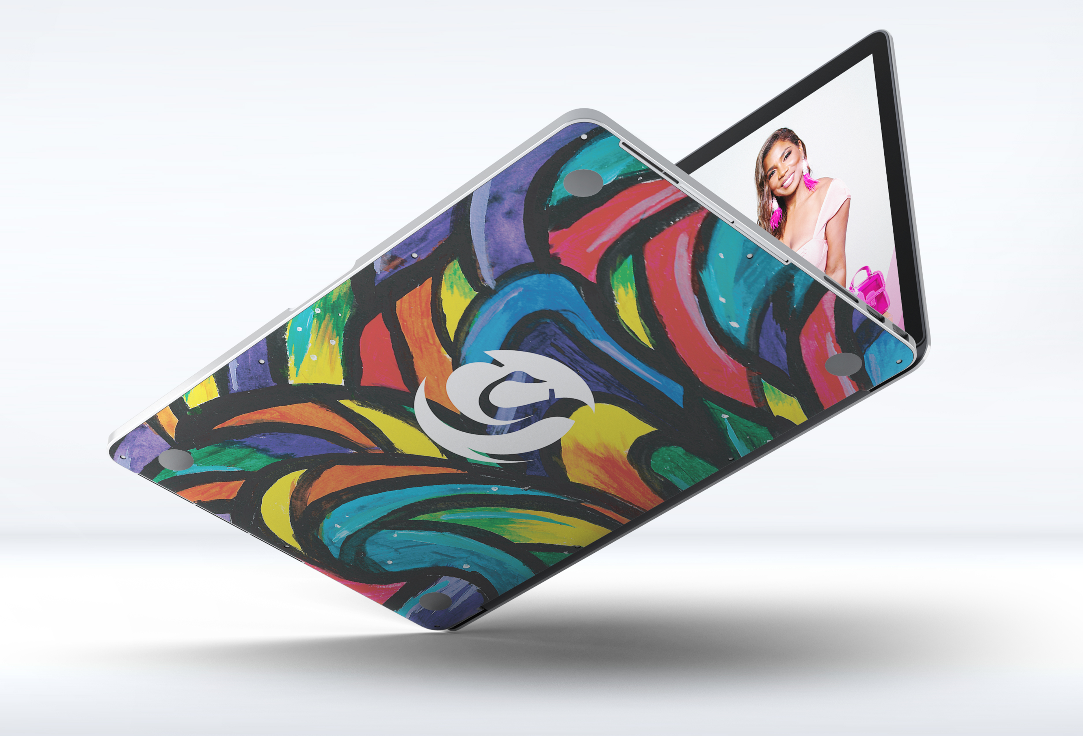Colorful Abstract Laptop Skin