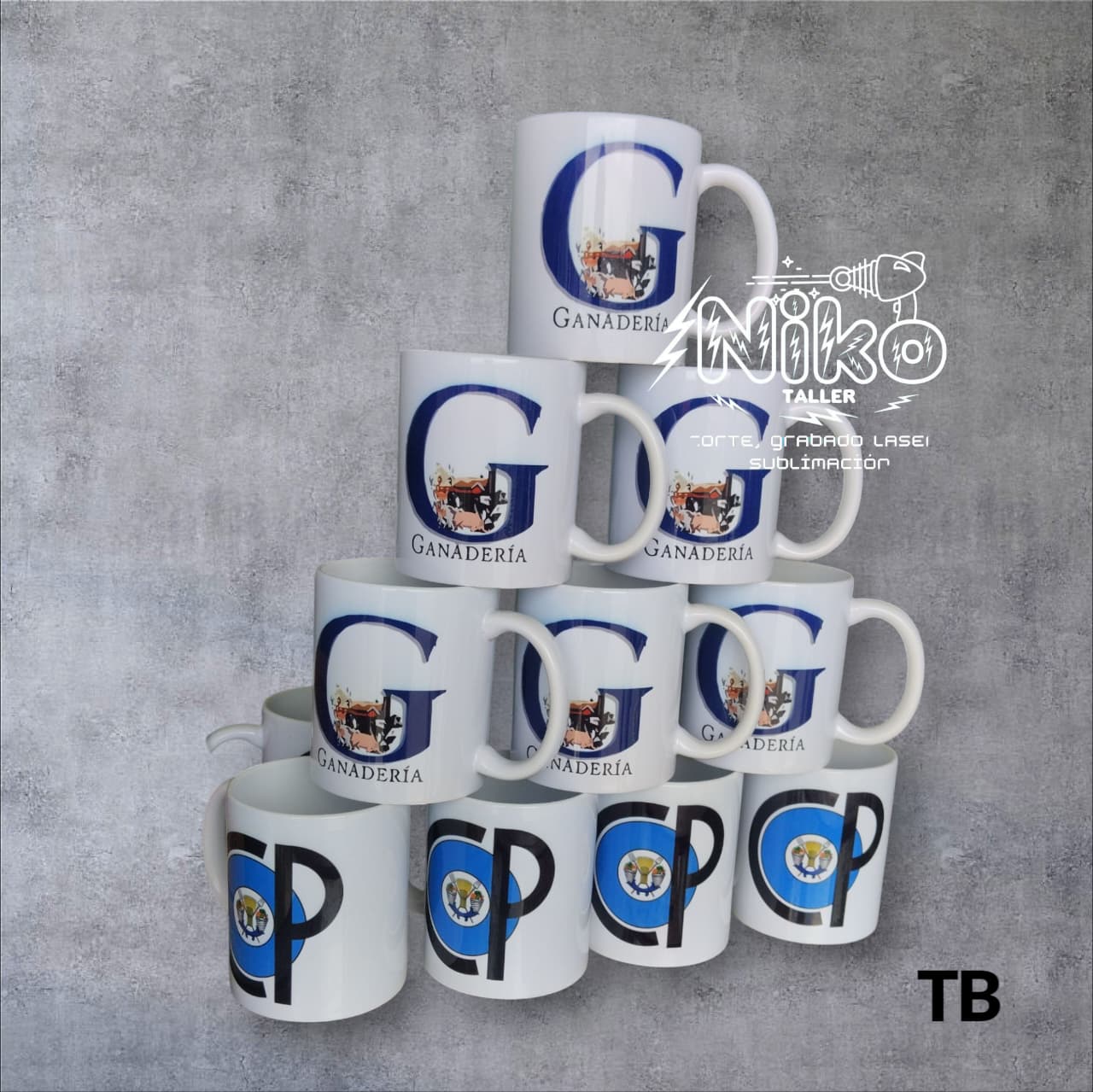 Tazas Personalizadas por Caja