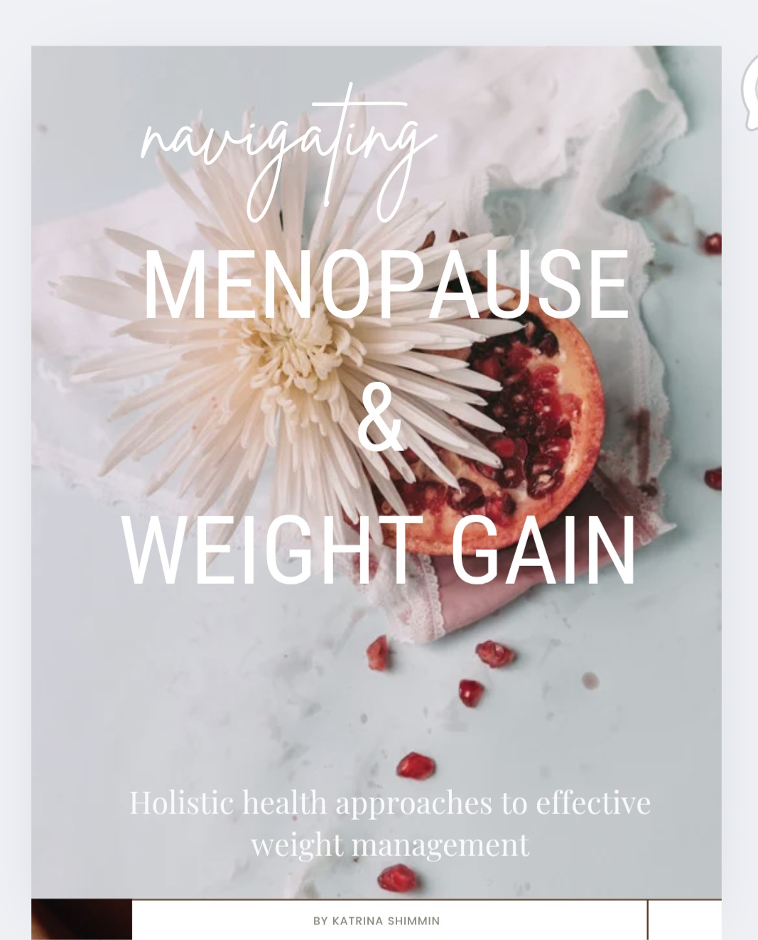 Menopause & Weight Gain ebook