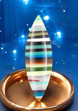 Californian Hand Cut Surfite Cabochon 