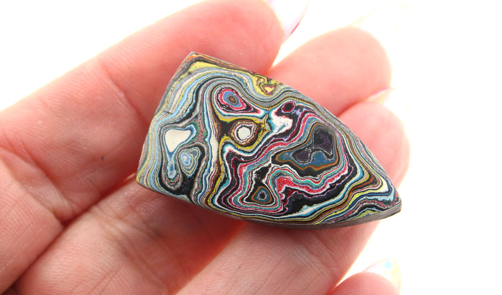 Graffiti Fordite Cabochon