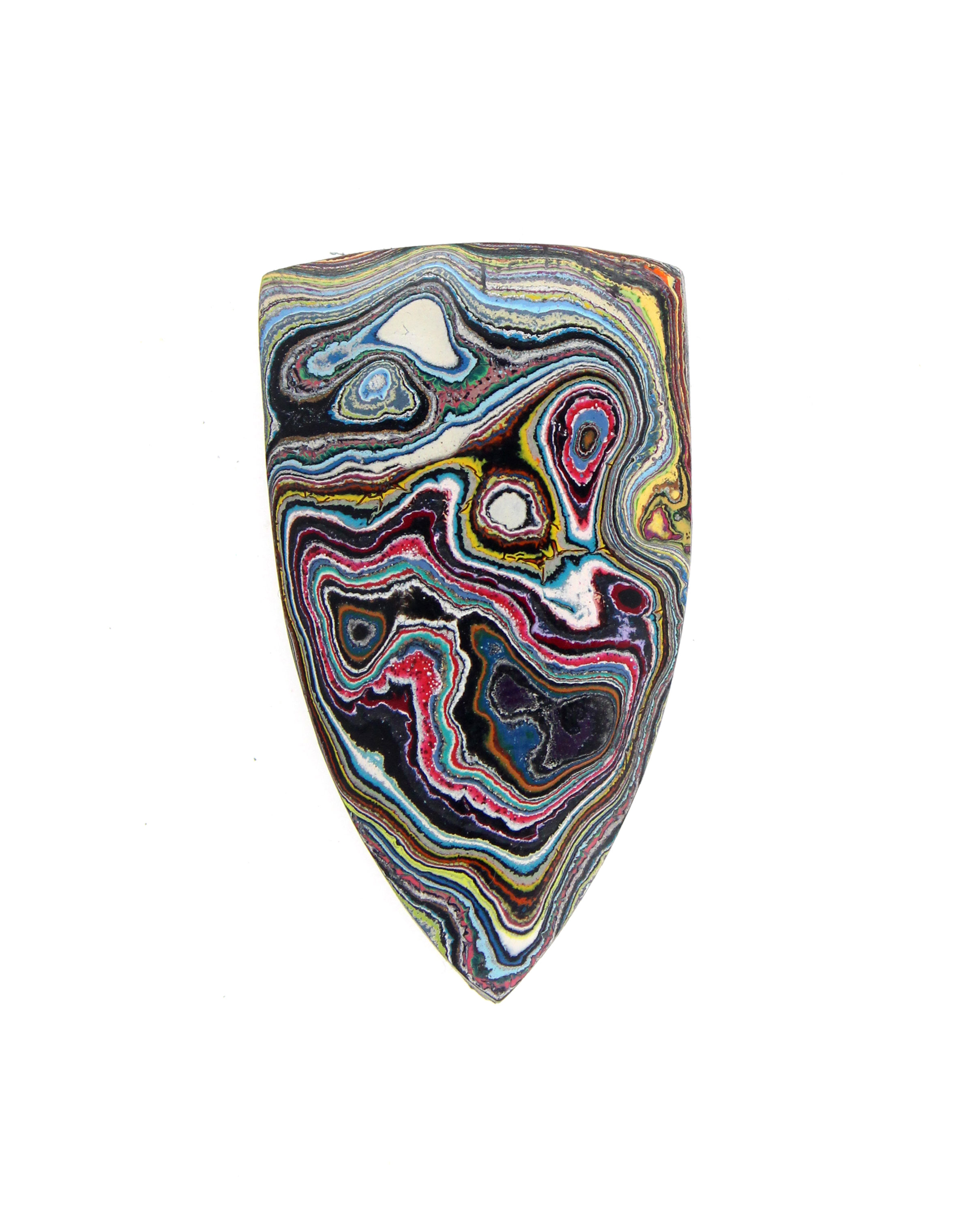 Graffiti Fordite Cabochon