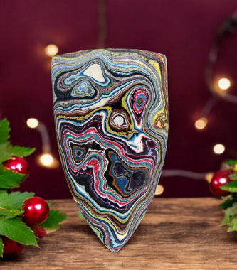 Graffiti Fordite Cabochon