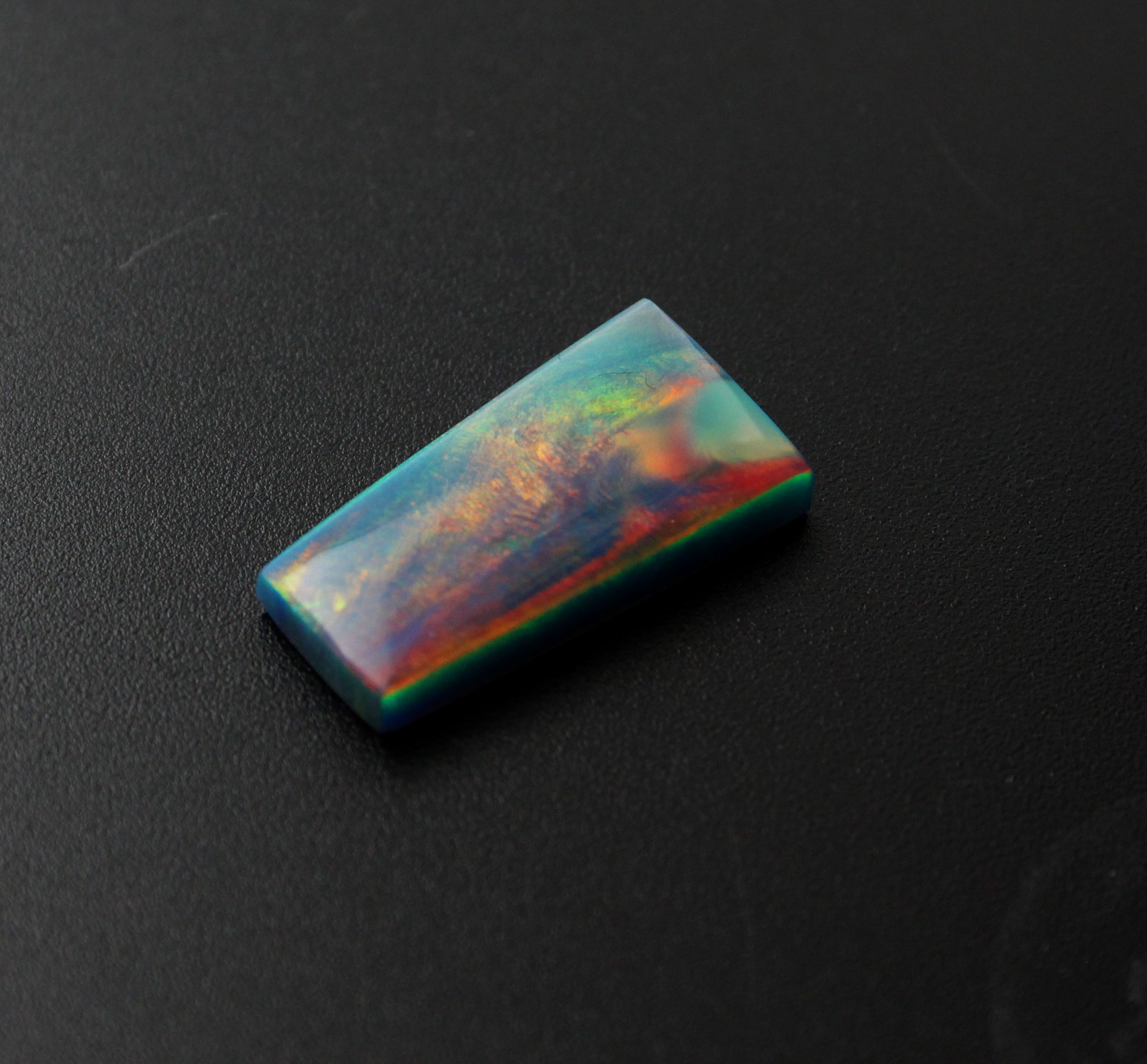 Aurora Opal cabochon