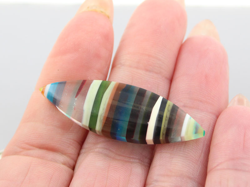 Californian Hand Cut Surfite Cabochon 