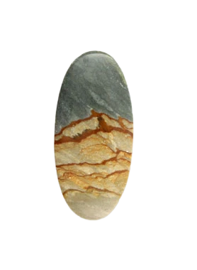 Hand cut Cripple Creek Jasper Cabochon 