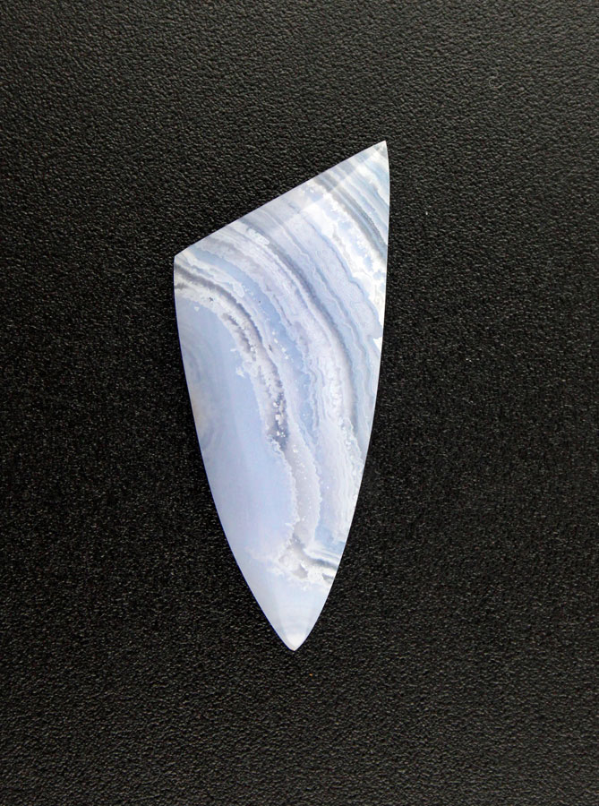 Hand Cut Blue lace Agate