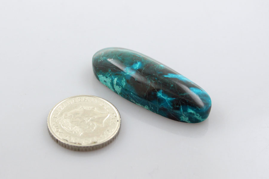 Hand Cut Chrysocolla Cabochon