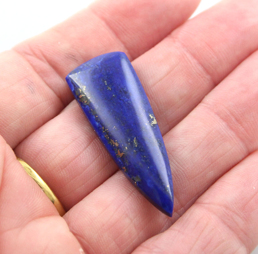 Hand Cut Lapis lazuli Cabochon 