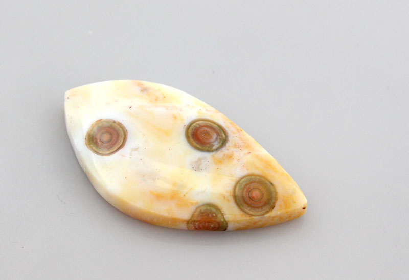 Hand cut Rare Ocean Jasper 