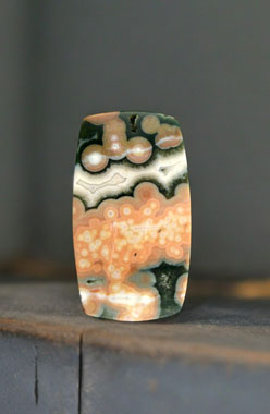 Hand cut Rare Ocean Jasper 