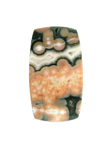 Hand cut Rare Ocean Jasper 