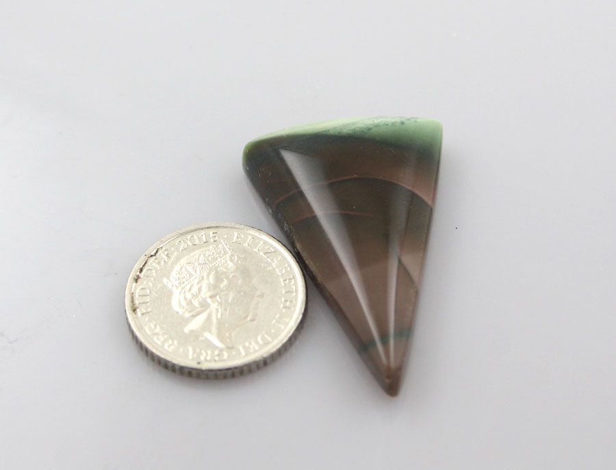 Orbed Imperial Jasper cabochon