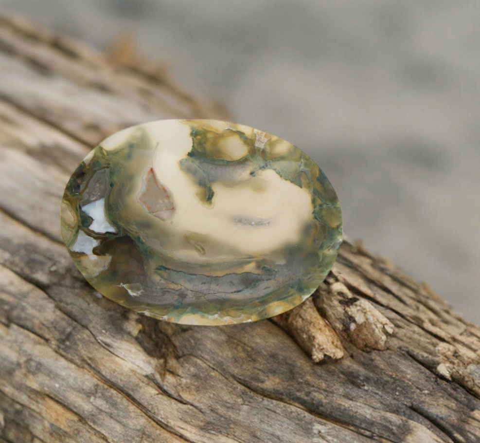  Drusy Pocket Horse Canyon Agate Cabochon