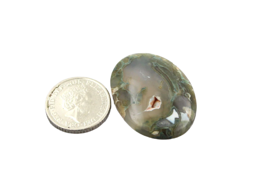  Drusy Pocket Horse Canyon Agate Cabochon