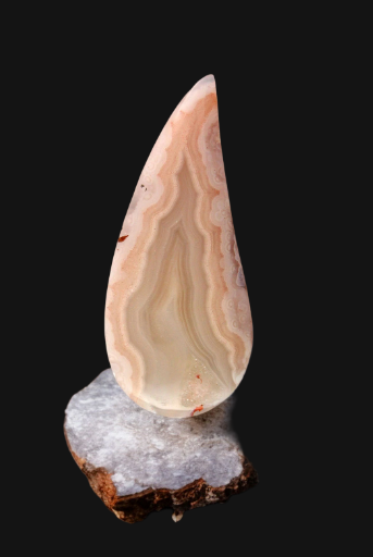 Collectors pink Laguna Agate Cabochon