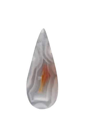 Peach Laguna Agate Cabochon 