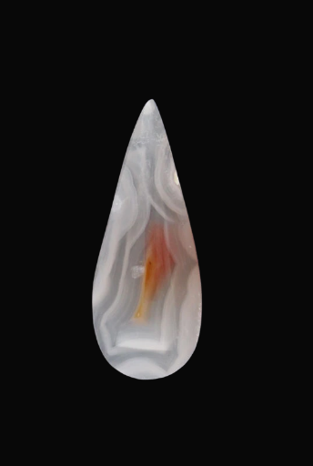 Peach Laguna Agate Cabochon 