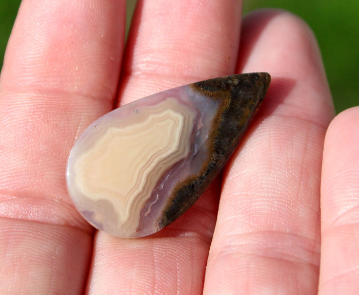Golden Laguna Agate Cabochon 