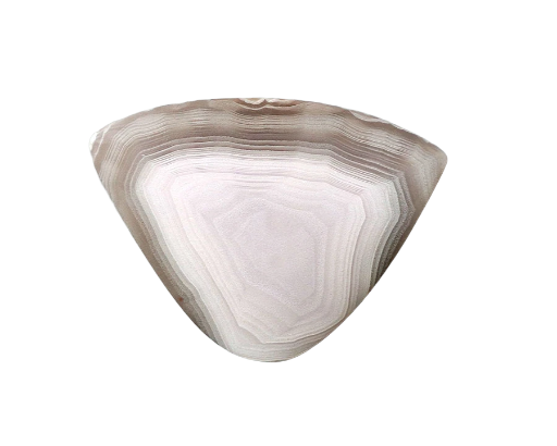 Pale Purple banded laguna Agate