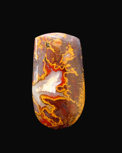 Moroccan Seam agate Cabochon 