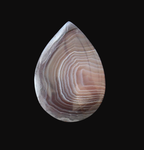 Hand cut Botswanna Agate Cabochon 