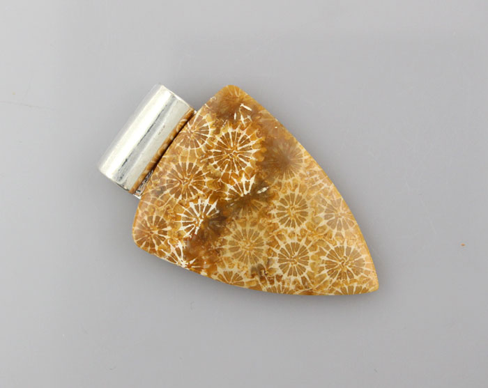 Large  Silver Tube bail for cabochons