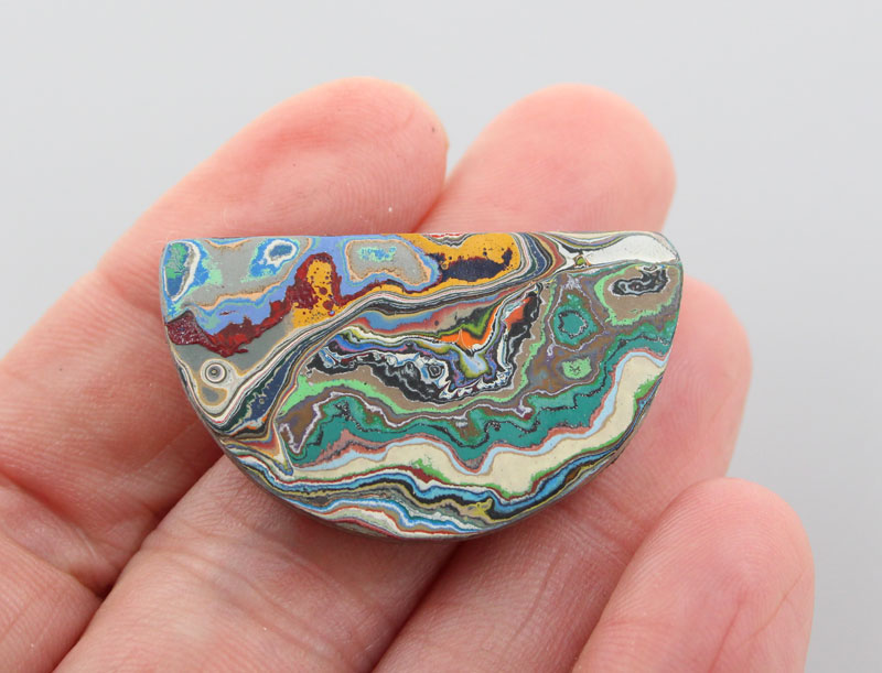 Graffiti Fordite Cabochon