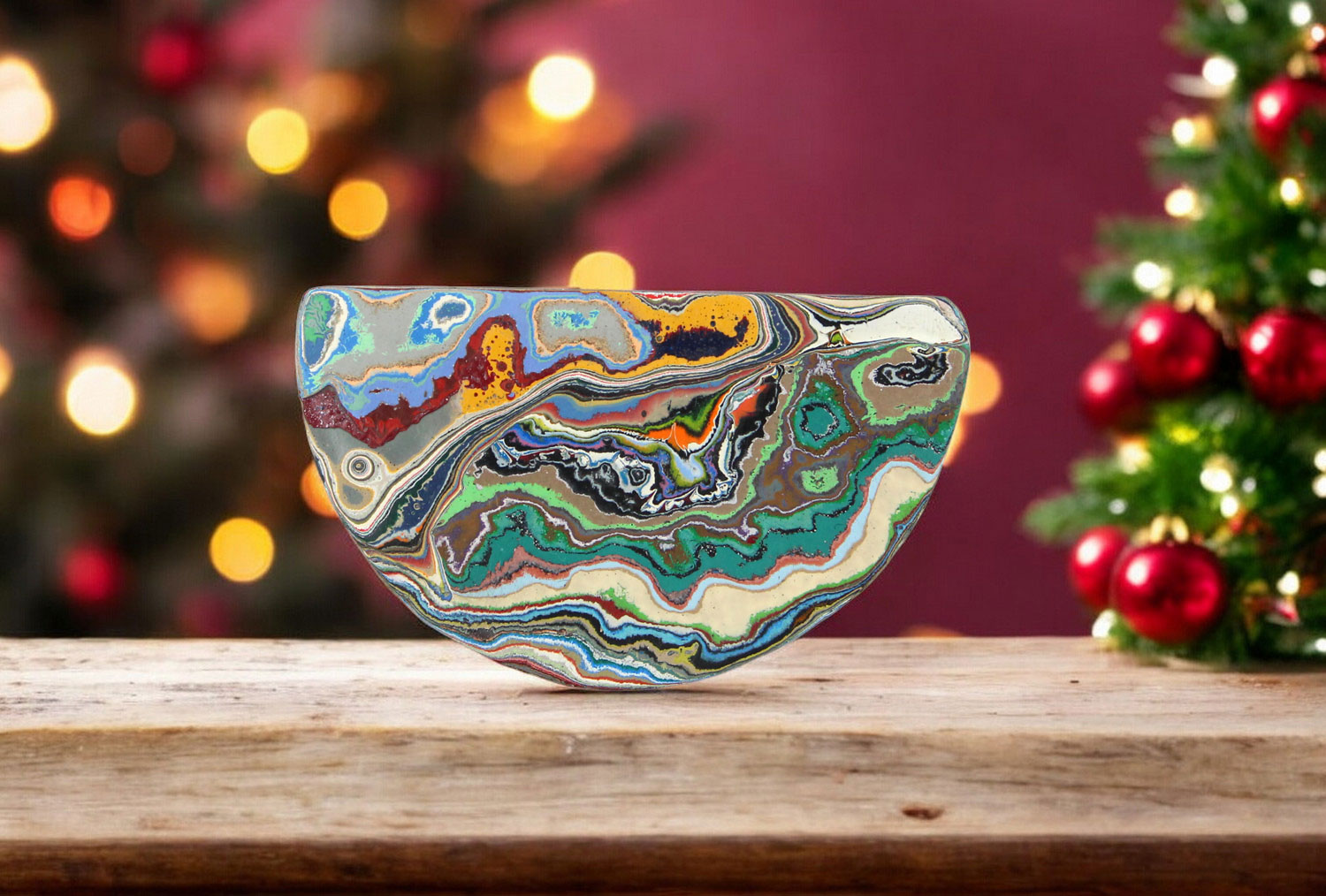 Graffiti Fordite Cabochon