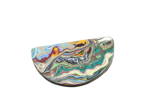 Graffiti Fordite Cabochon