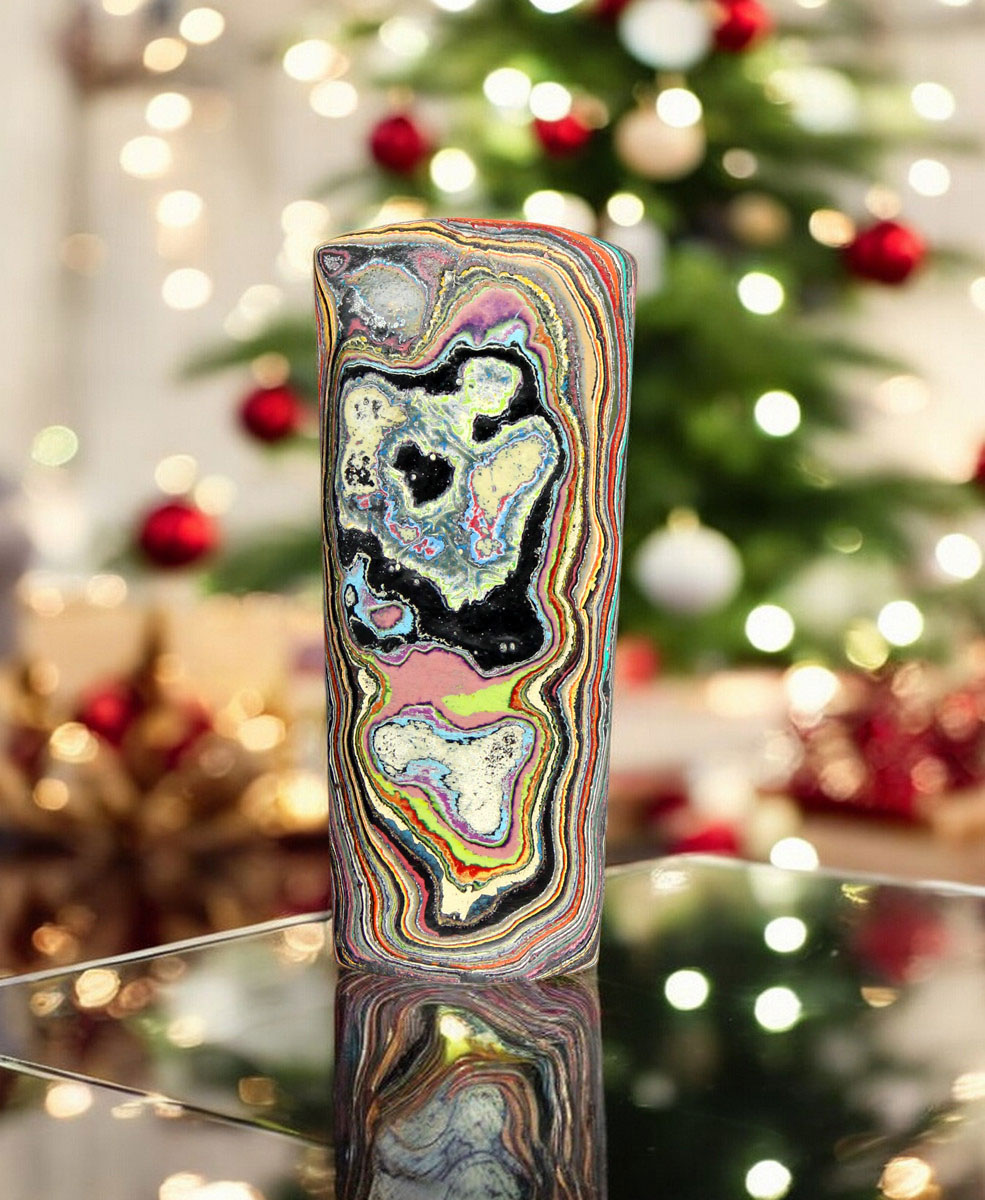 Graffiti Fordite Cabochon