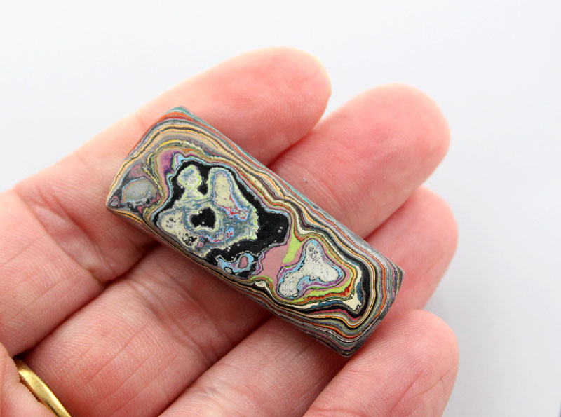 Graffiti Fordite Cabochon