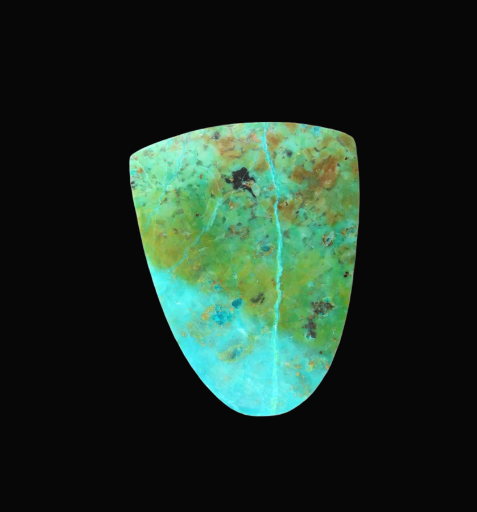 Hand Cut Chrysocolla Cabochon