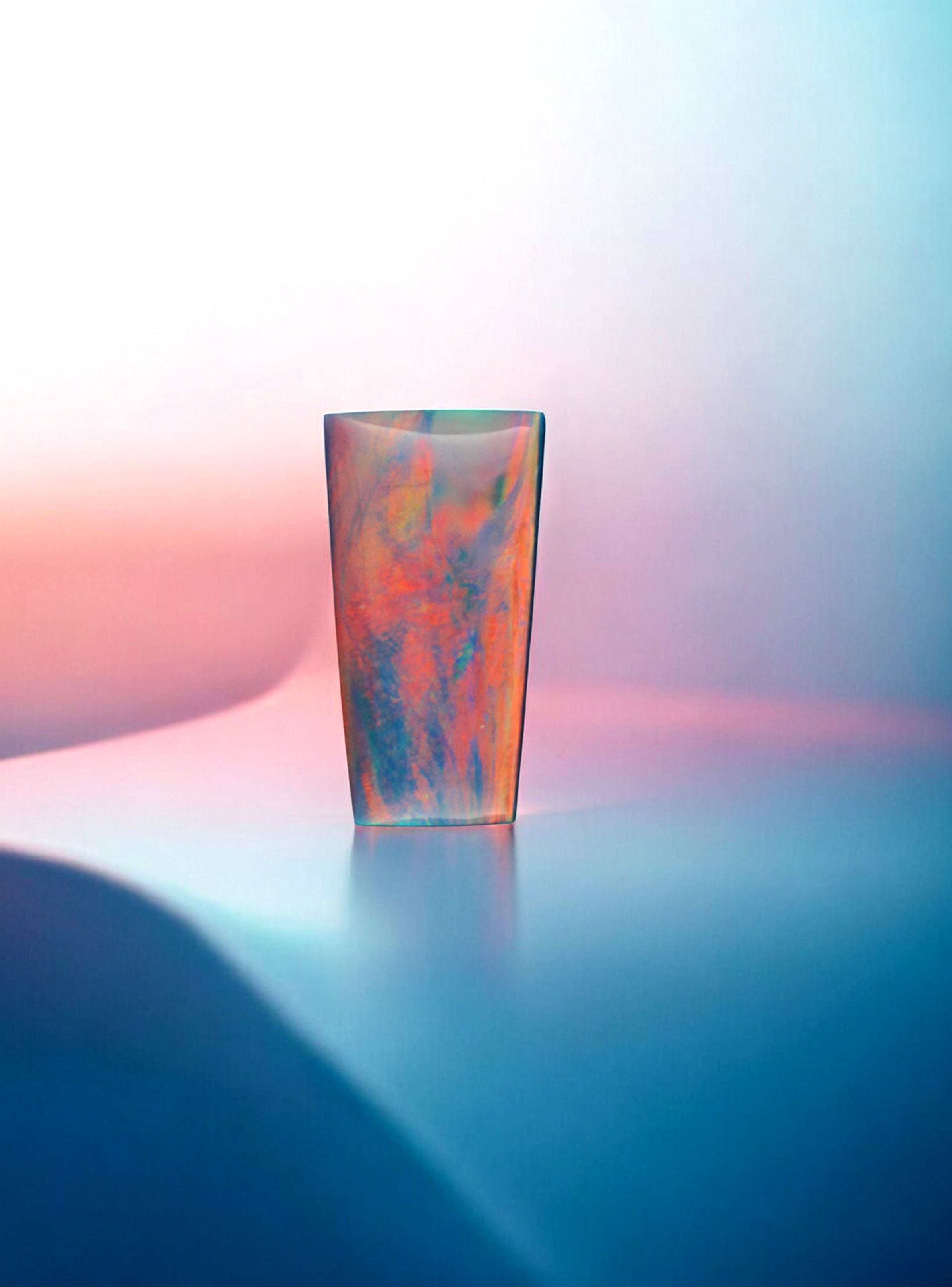 Aurora Opal cabochon