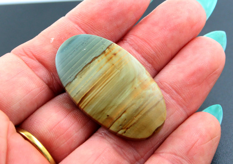 Huge Succour Creek Jasper cabochon