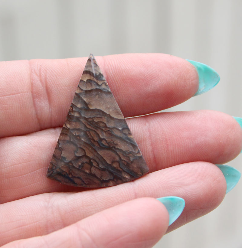 Blue Deschutes Jasper Cabochon 